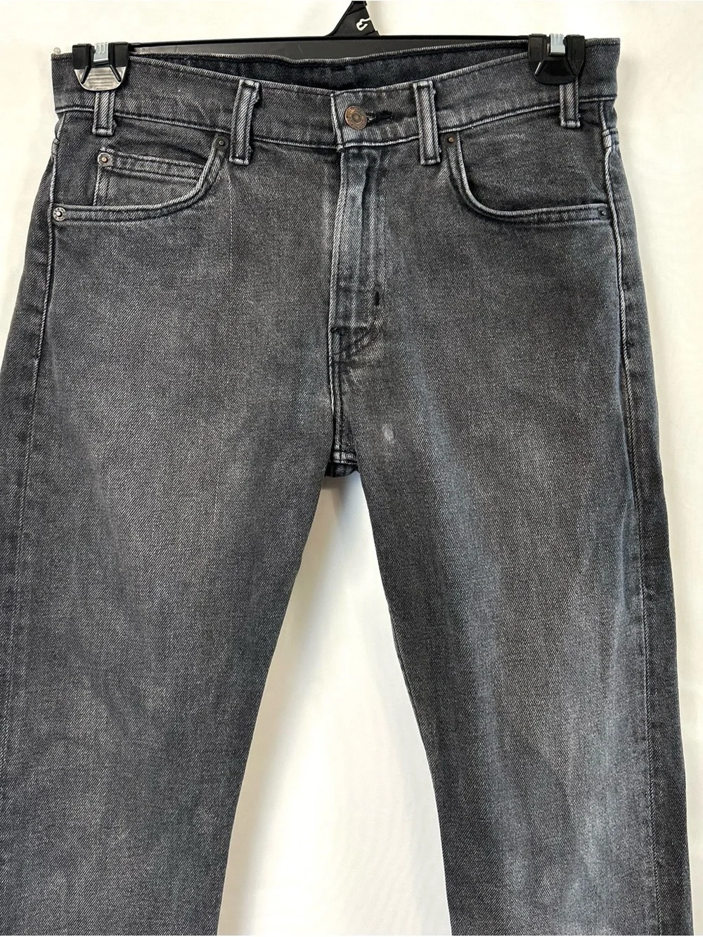 Levi’s 505 Men's Black Wash Straight Leg Jeans / 28” waist
